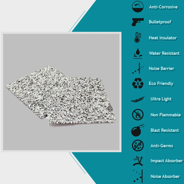 Raising The Standard Of Commitment High Quality Aluminum Foam Wall Panel for Exterior Aluminum Foam Board