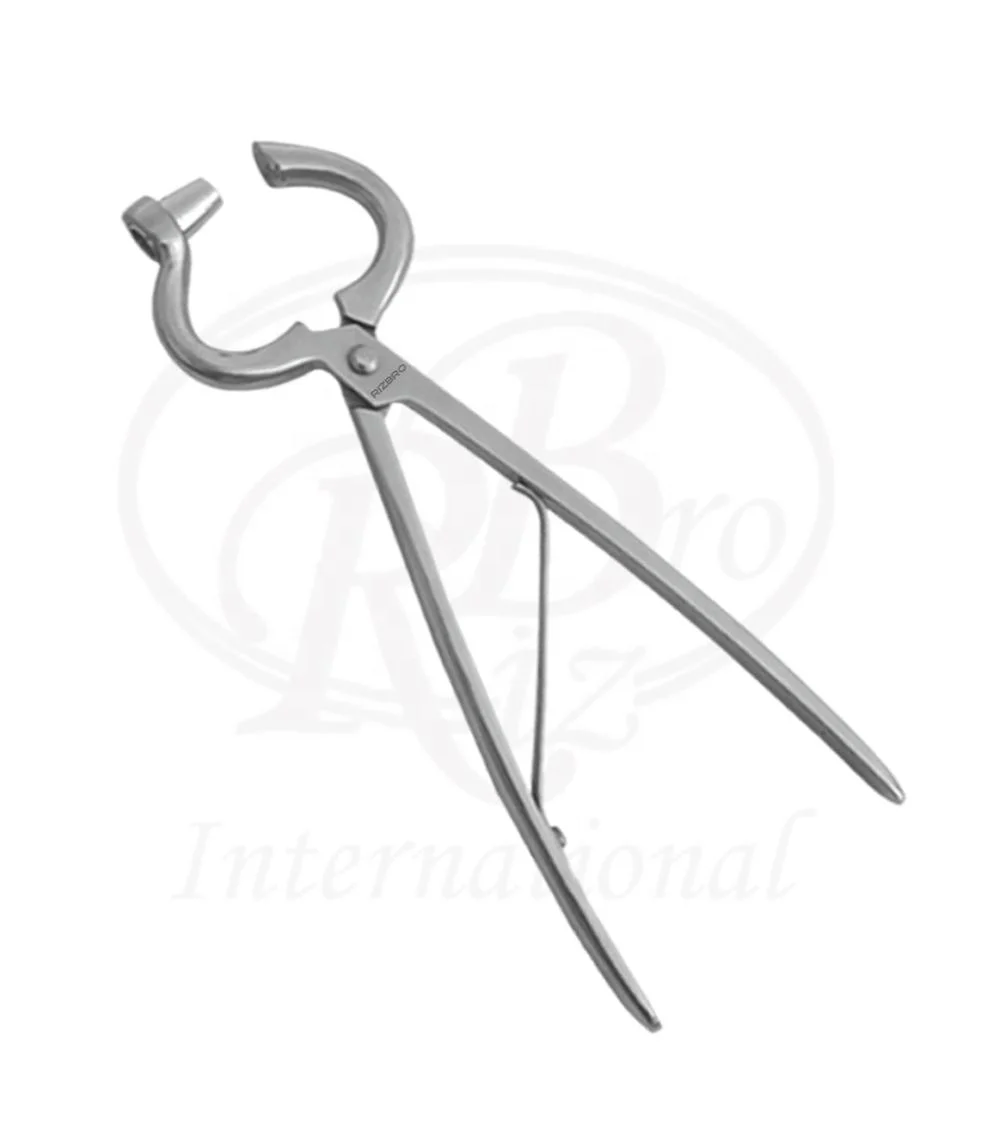 Nose punch stainless steel veterinary livestock animal instruments bull & calf instrument