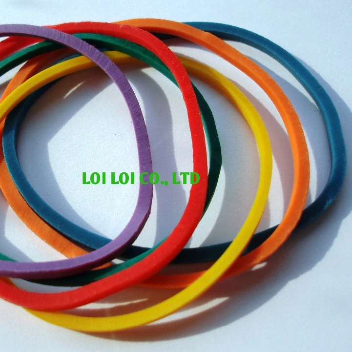 Thick Rubber Band more Power and Strong from Latex rubber / Pure 100% Natural rubber band high quality sell in bulk