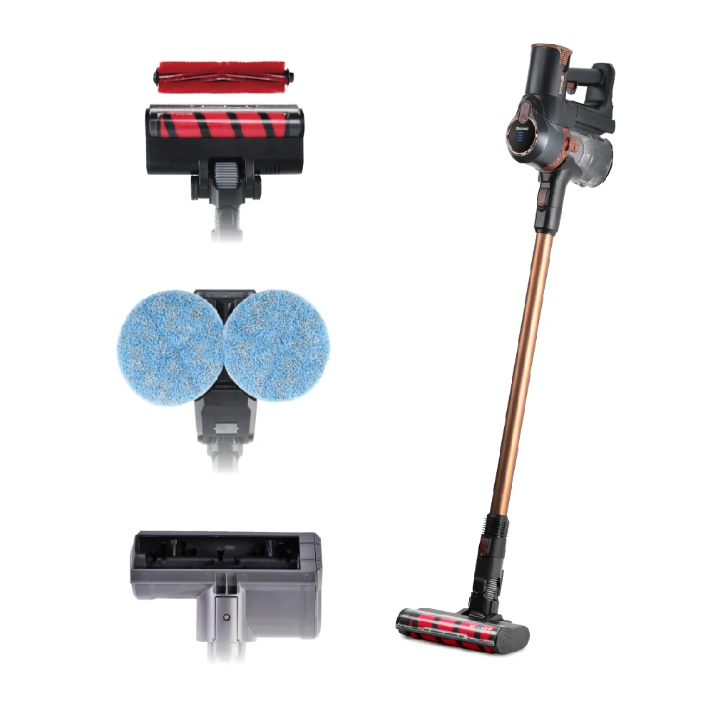 
25000 pa suction with wet dry mopping for battery vacuum cleaner 