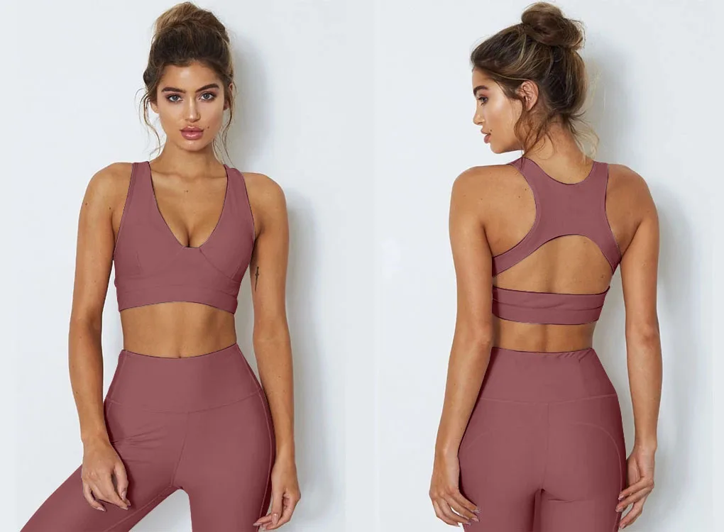 
CUSTOM YOGA WEAR GYM CLOTHES WOMEN SPORT CLOTHING FOR WHOLESALES 