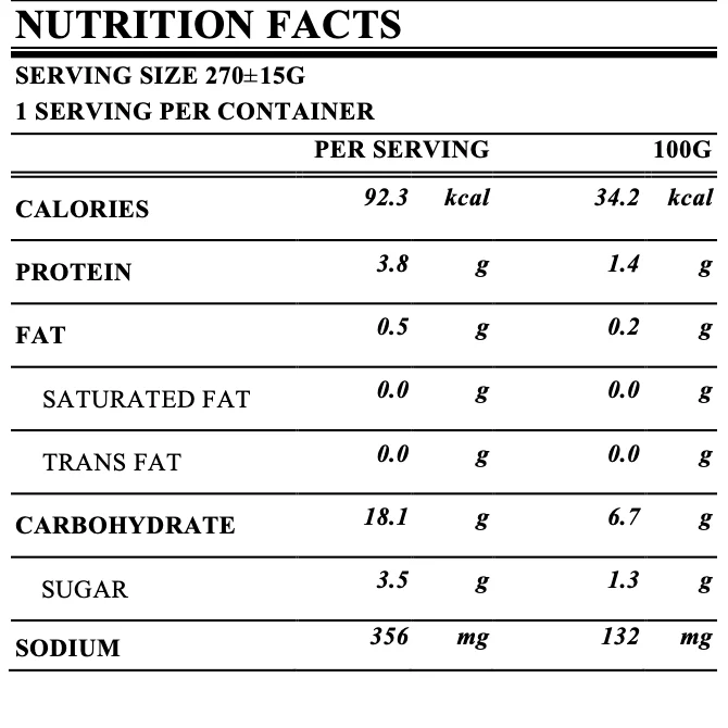 Vegetable soup cappuccino chestnut and mushroom with no additives for family
