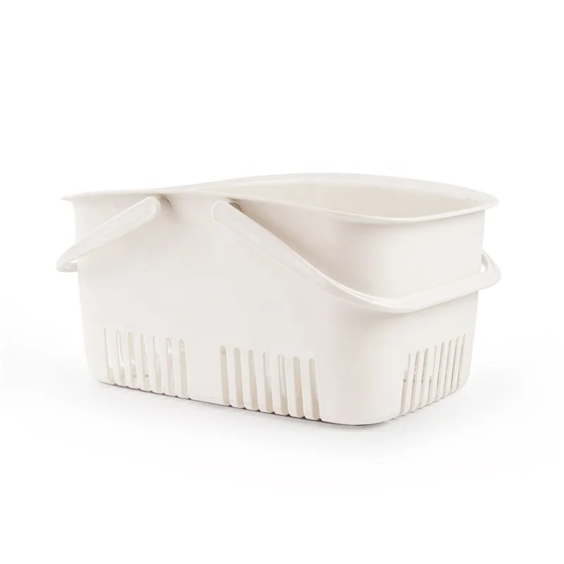 11 л синий белый розовый маленький размер пластиковая корзина для косметики с