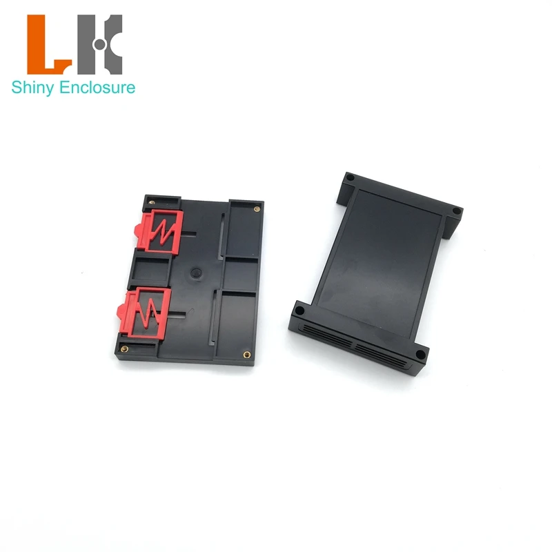 Высококачественный ПЛК 125*90*40 мм корпус управления Din-рейкой из АБС-пластика коробки для