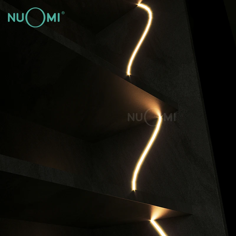 NUOMI Led Strip Profile Silicone Lights Strip For Wardrobe/Bedroom Led Motion Sensor Aluminum Profile Led Light