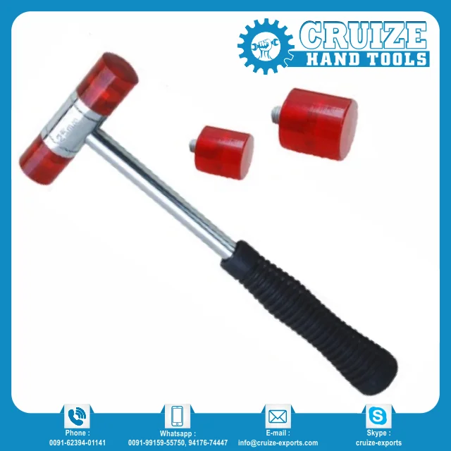 Soft Face Mallet Hammer Pick Hammer Rubber Plastic IN;26903 CE-1099 CRUIZE
