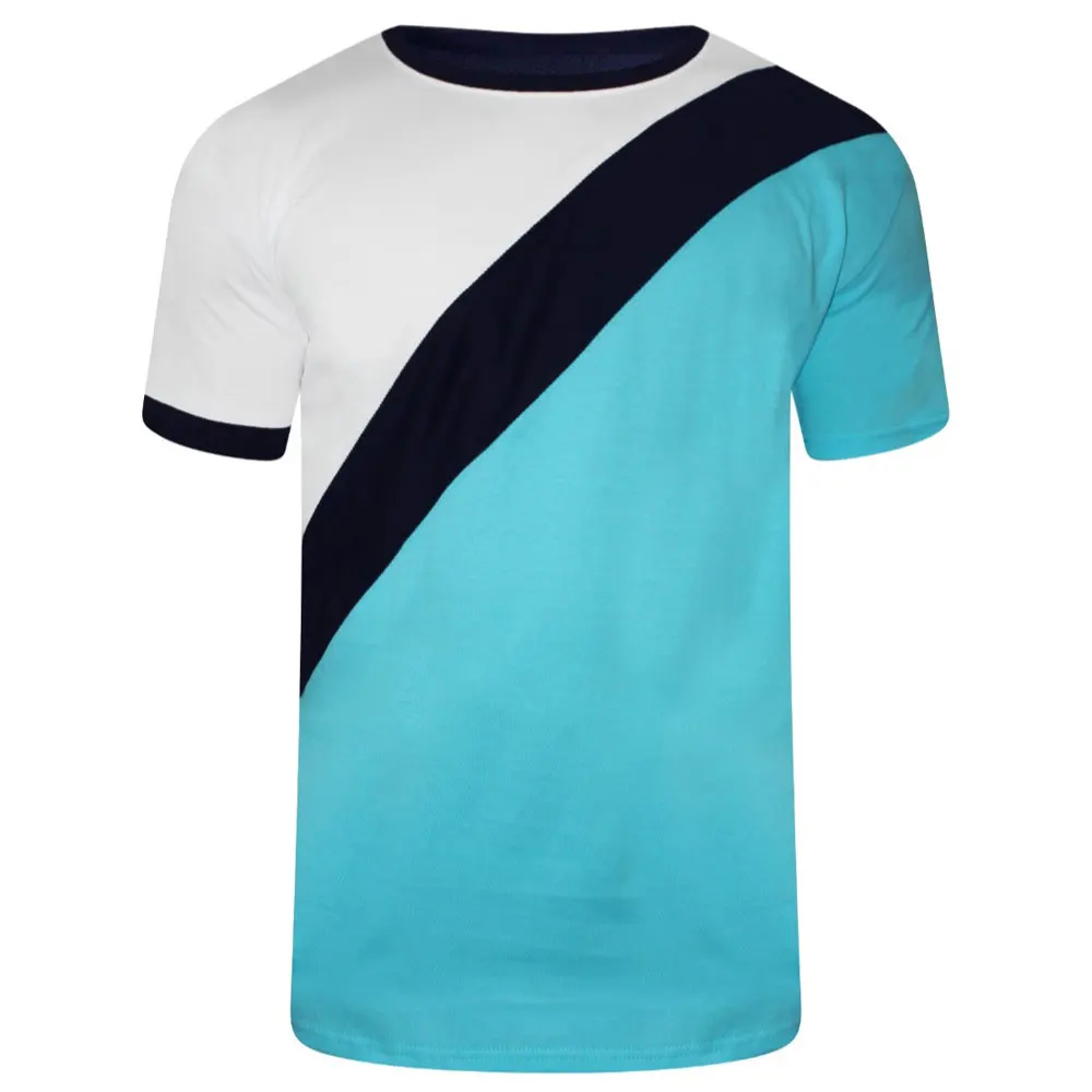 O-neck 100% cotton plain white t shirt for sale