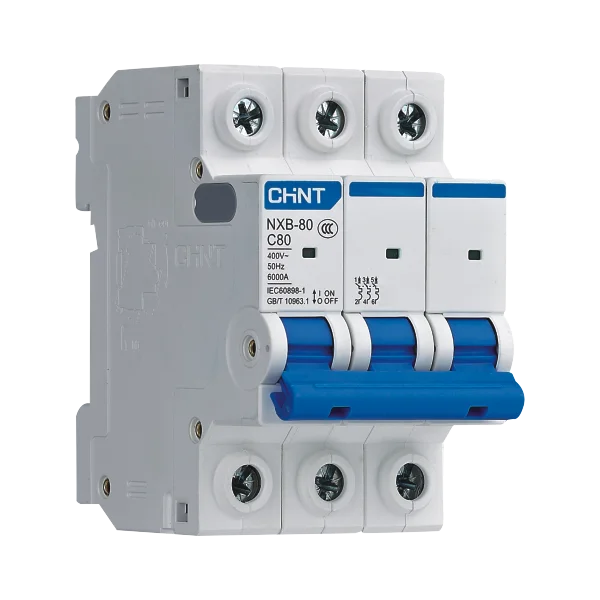 Chint original NXB-80 MCB 1P 1P+N 2P 80A CHNT Chint NXB-80 Mini Circuit Breaker