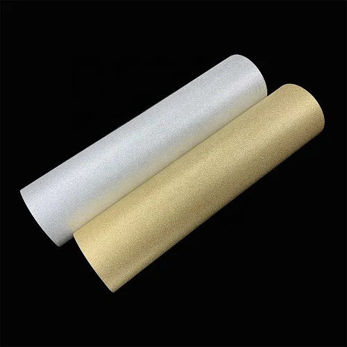 
Heat laminating transparent glitter shining thermal lamination film 