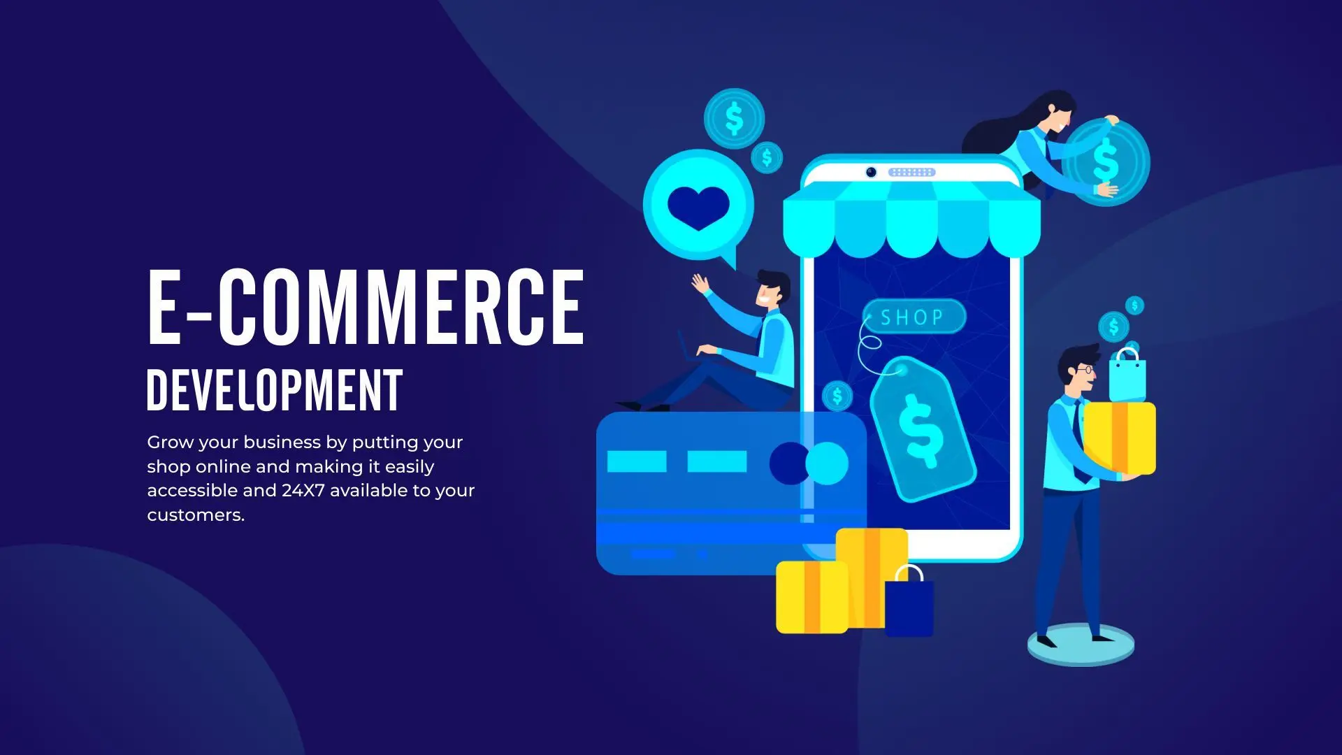 Outstanding E-commerce Web Agency in India Offering High Quality Of Secure Ecommerce Website Design and Development Services.