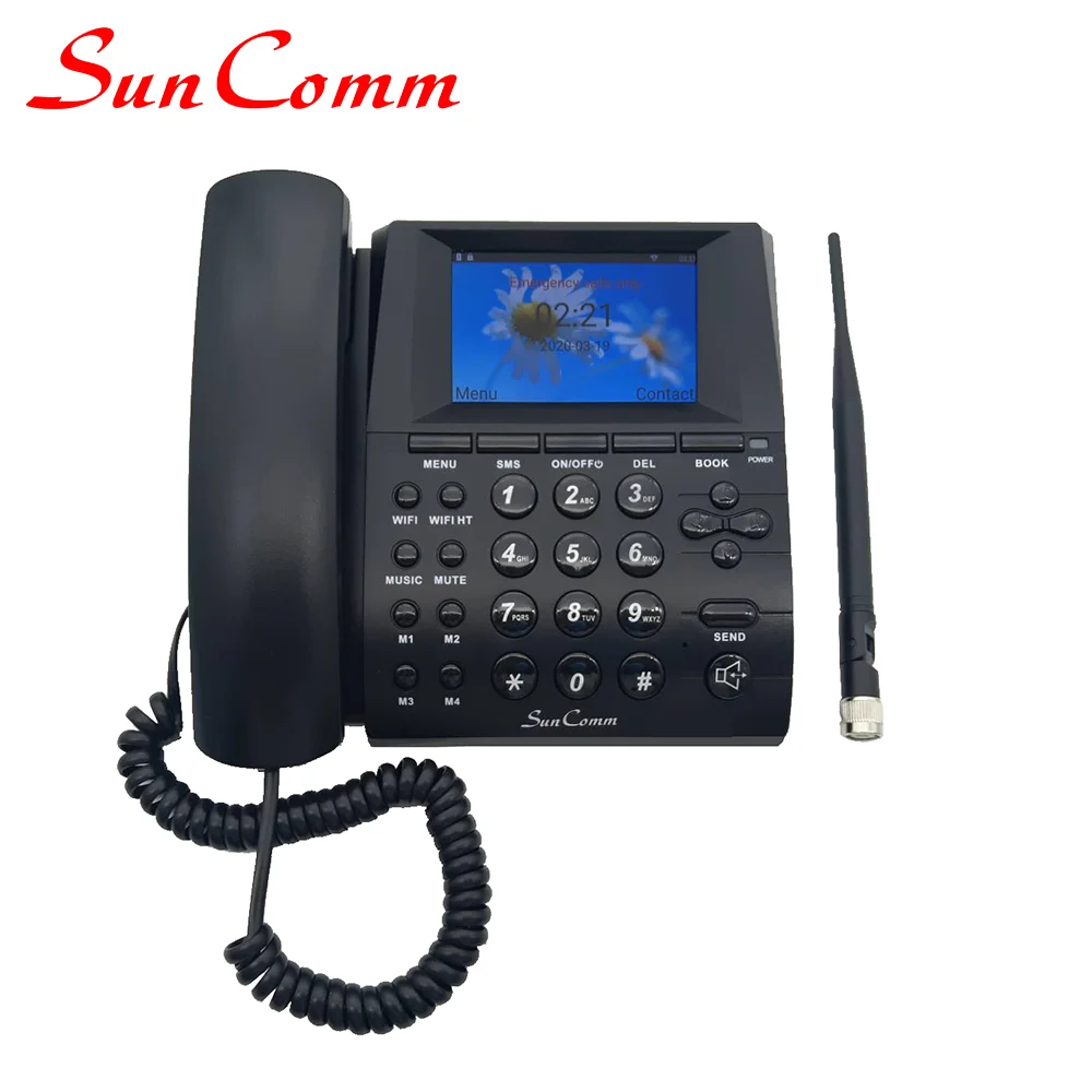SC-9049-4GP точку доступа Wi-Fi 4 аппарат не привязан к оператору сотовой связи Android Настольный телефон с поддержкой сим карты