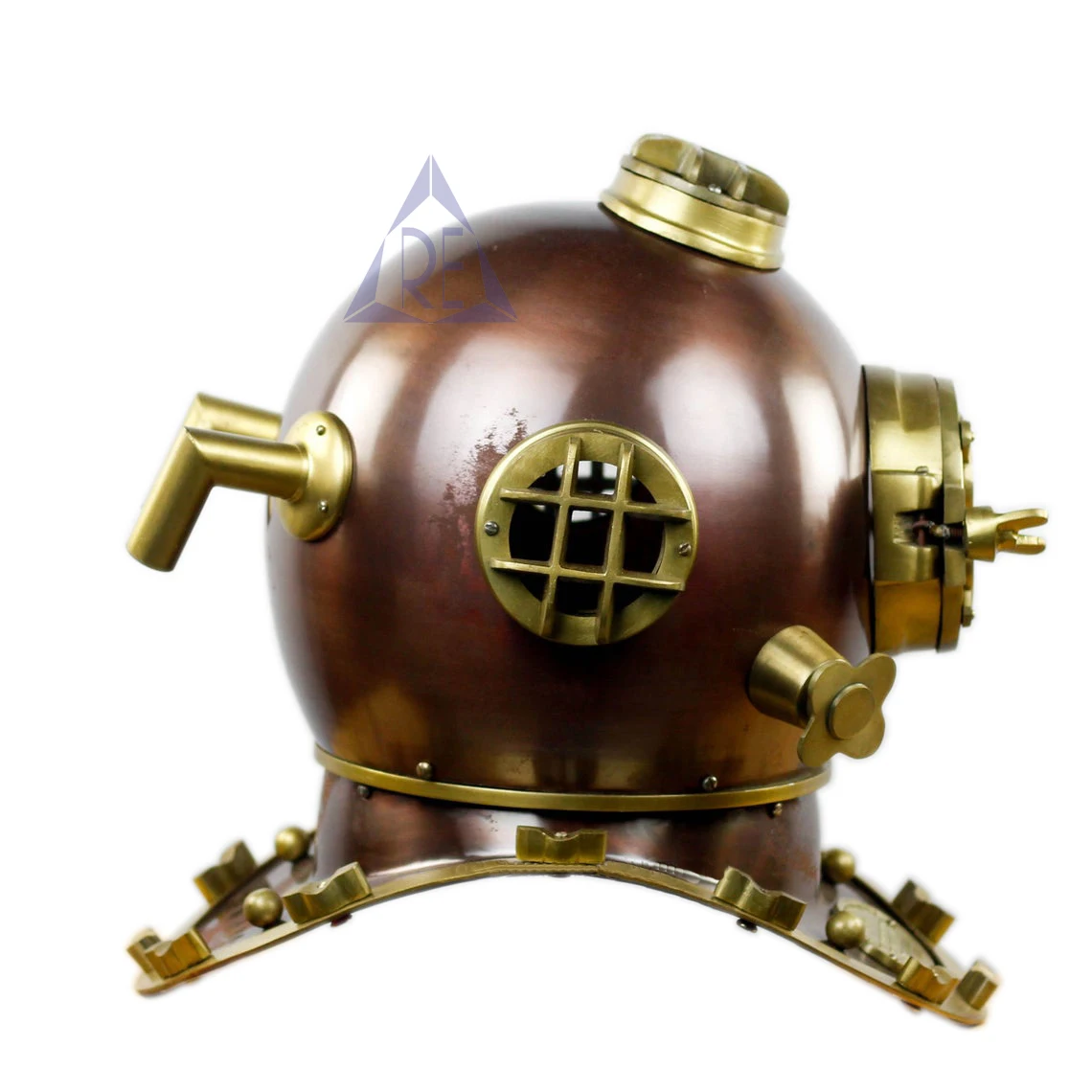  Морской античная медь Mark V водолазный шлем Декор ВМС США