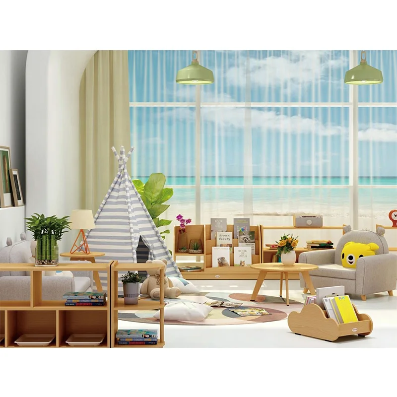 Hot Sale Early Childhood Education Kindergarten Kids Furniture Sets Singapore Children Daycare Nursery Furniture