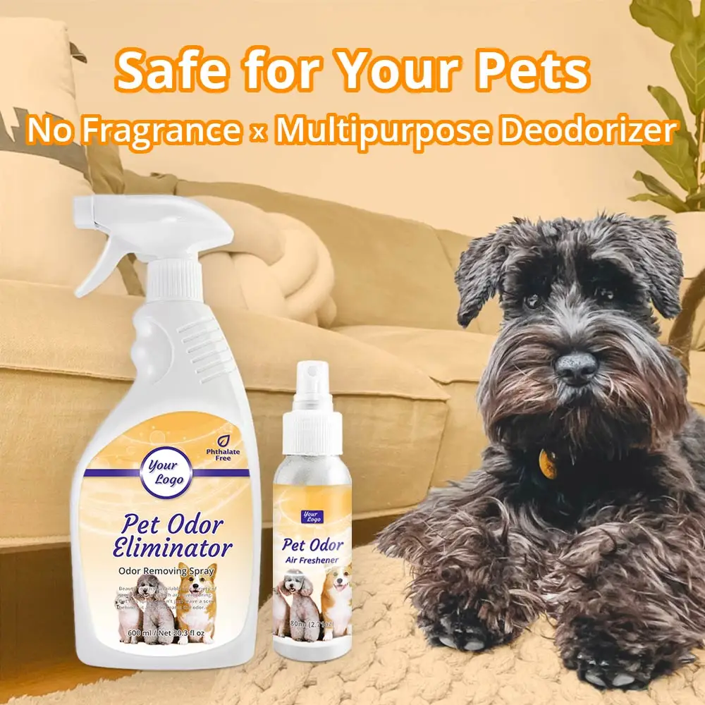 Air Purifier Spray for Dogs Cats Pet Odor Eliminator 500ml