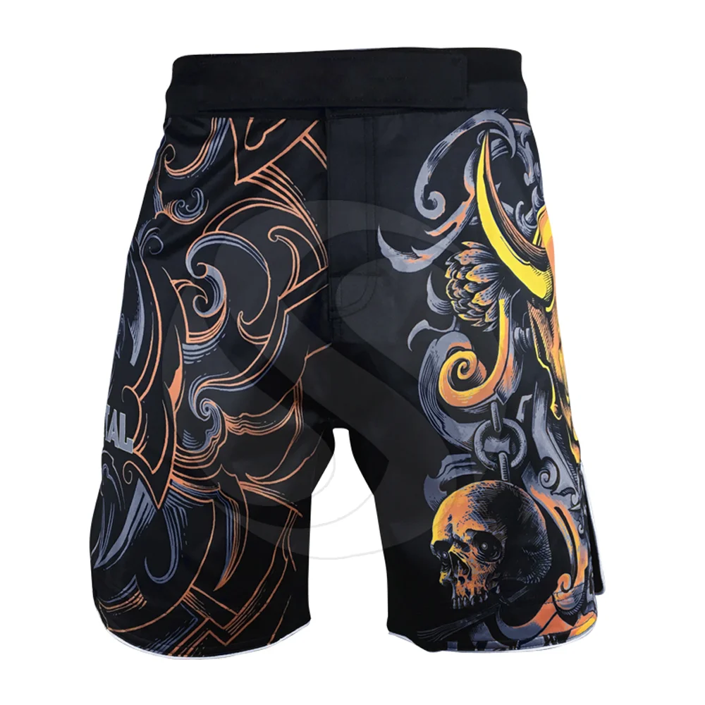  Пользовательский дизайн шорты MMA Grappling короткие боксерские