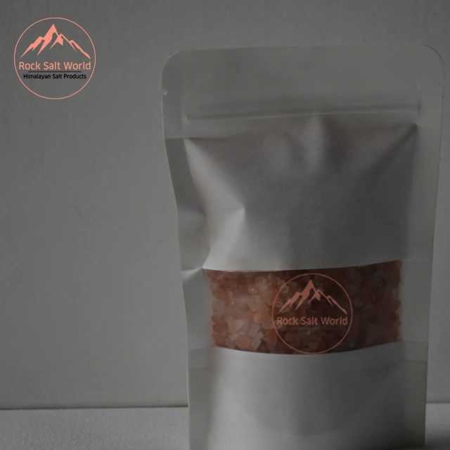 Натуральная темно-розовая пищевая соль Гималайская Органическая мелкая с лучшей молнией и емкостью для соли