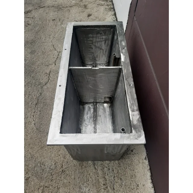 Premium Italian Quality Stainless Steel Crucible  Double Chamber Machines For Zinc Die Casting