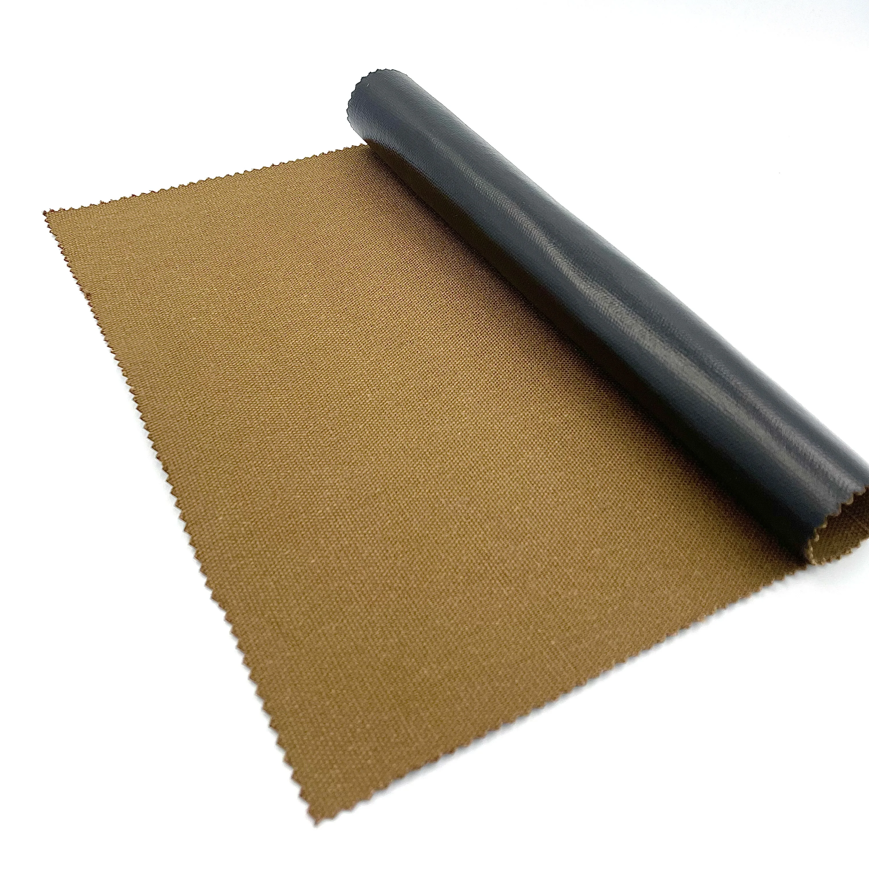 
EPO High Quality 100% Cotton Fabric with Waterproof Recycled-PVB Coating for Luggage 
