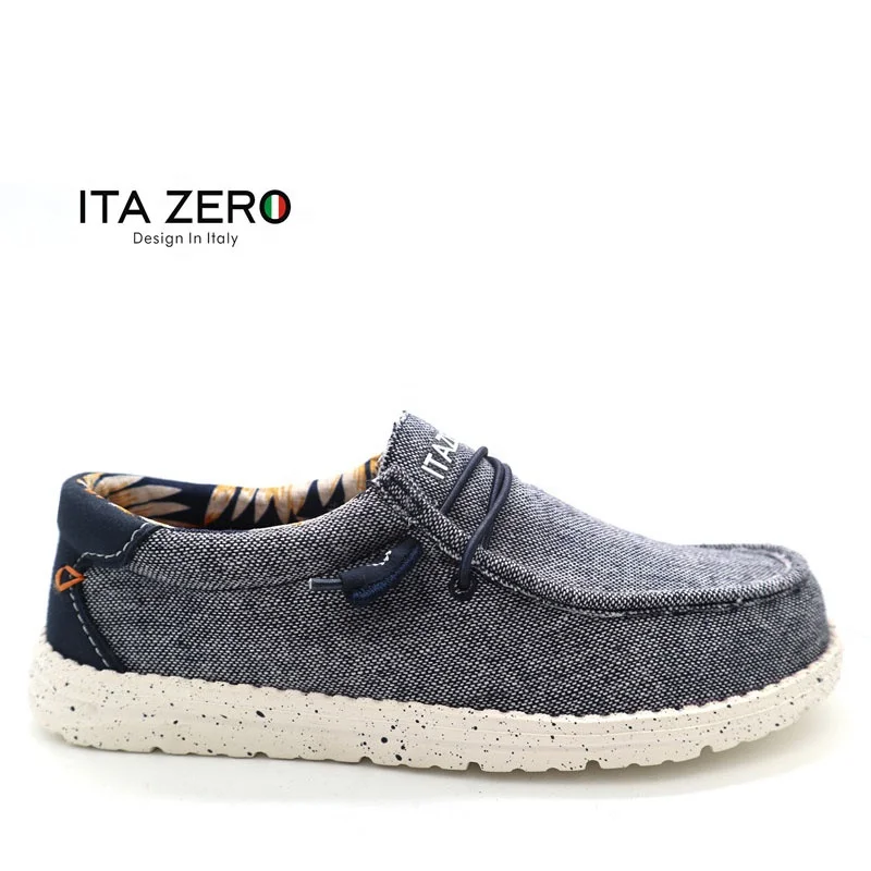 ITAZERO мужские слипоны Лоферы Спортивные Кроссовки парусиновые прогулочные Стиль Бег Вождение Топ обувь для мужчин