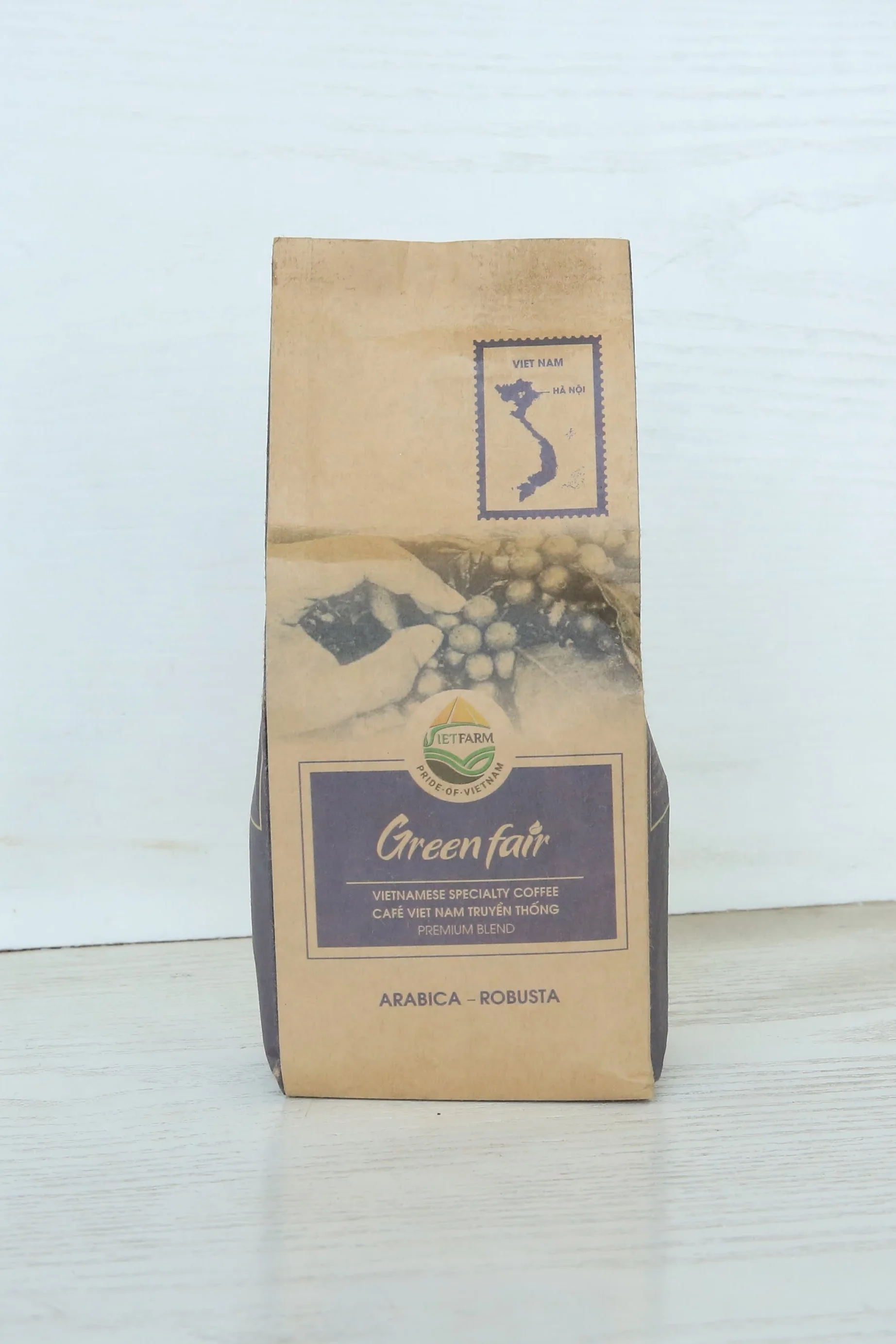 Vietnamese Ground Coffee Blending Arabica and Robusta With Draft Package Wholesales