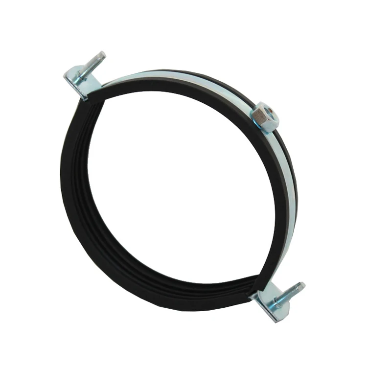 Надежные оцинкованные стальные и резиновые зажимы для труб 110-114 (4 дюйма) зажим держателя трубы