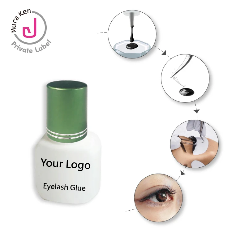 Eyelash Glue Extention Eyelash Extension Glue 10Ml Scented Lash Glue Latex Free