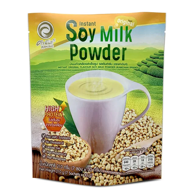 
High Quality Hot Sale Healthy Soy Milk Powder Original Flavor From Thailand Wholesale 