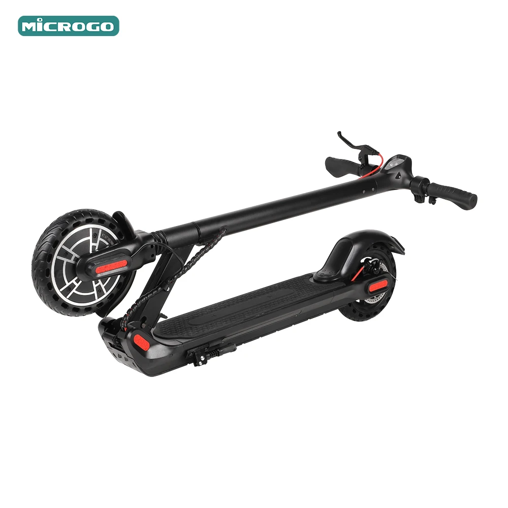 Microgo electric scooter trotinette electrique 350w europe warehouse stock citycoco 2 wheel with electronic brake and disc brake