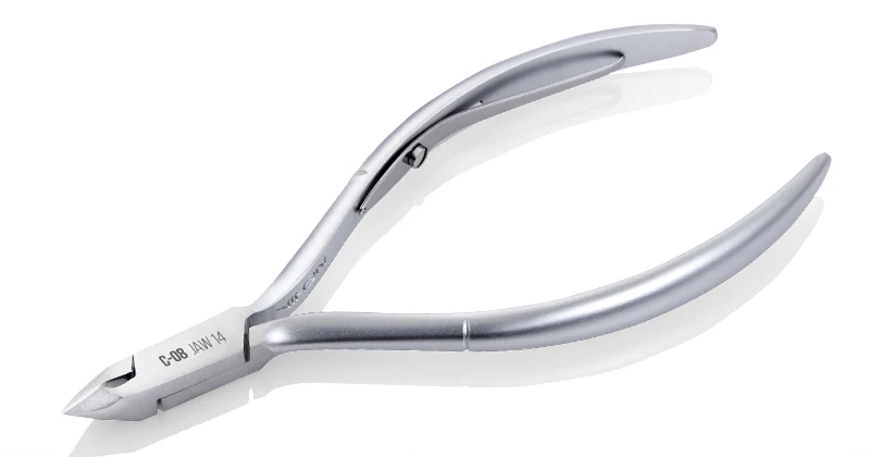 NGHIA Export Impressive Cuticle Nippers Stainless Steel Chrome Finish  Line Vietnam C-08