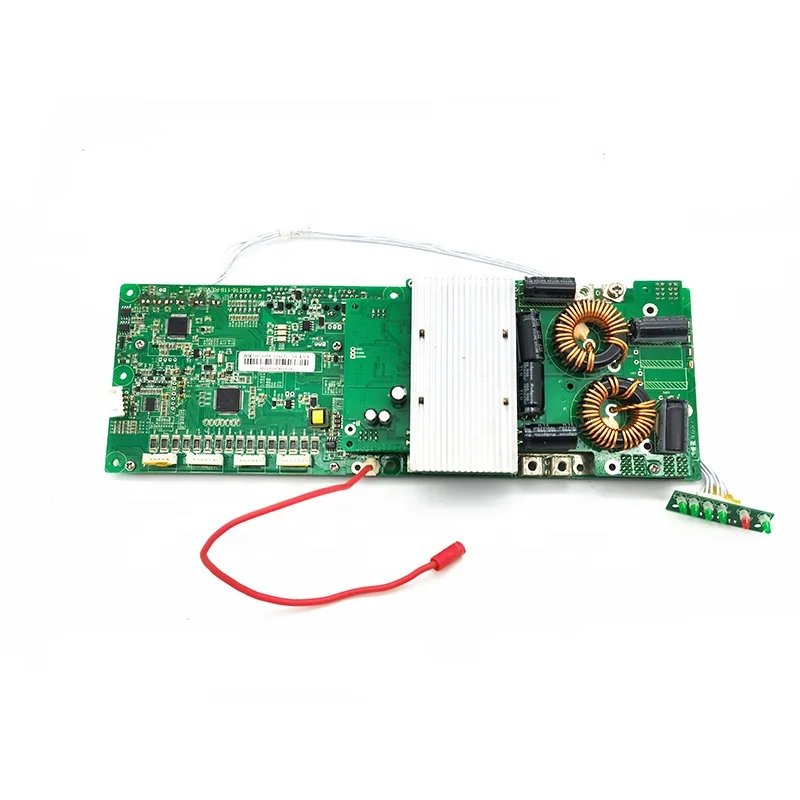 MERITSUN smart bms 16s 48V 3 2 V lifepo4 200A с ЖК-дисплеем RS485 CAN communication can