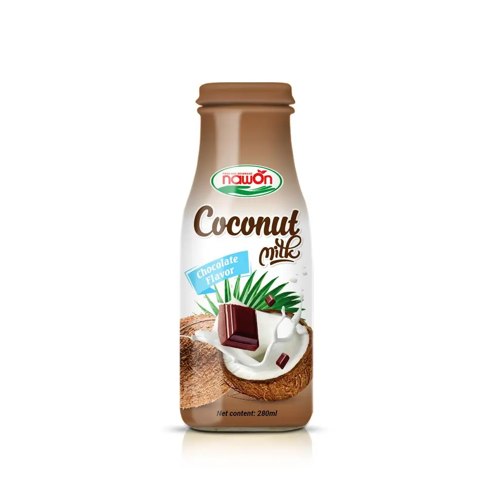 280ml NAWON Coconut Milk Chocolate Flavor OEM Provider Wholesale Price HACCP ISO Beverage Manufacturer