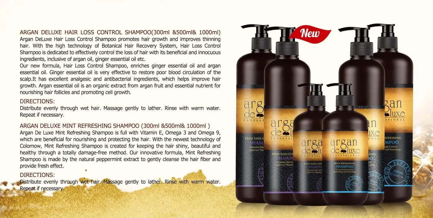 
private label argan oil shampoo organic 