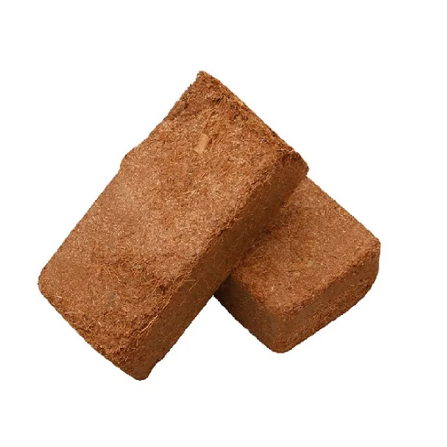 Кокосовые чипсы, кубики 650 граммов, экспортер кирпичей для ландшафтного дизайна, низкий высокий уровень ес, по запросу клиента