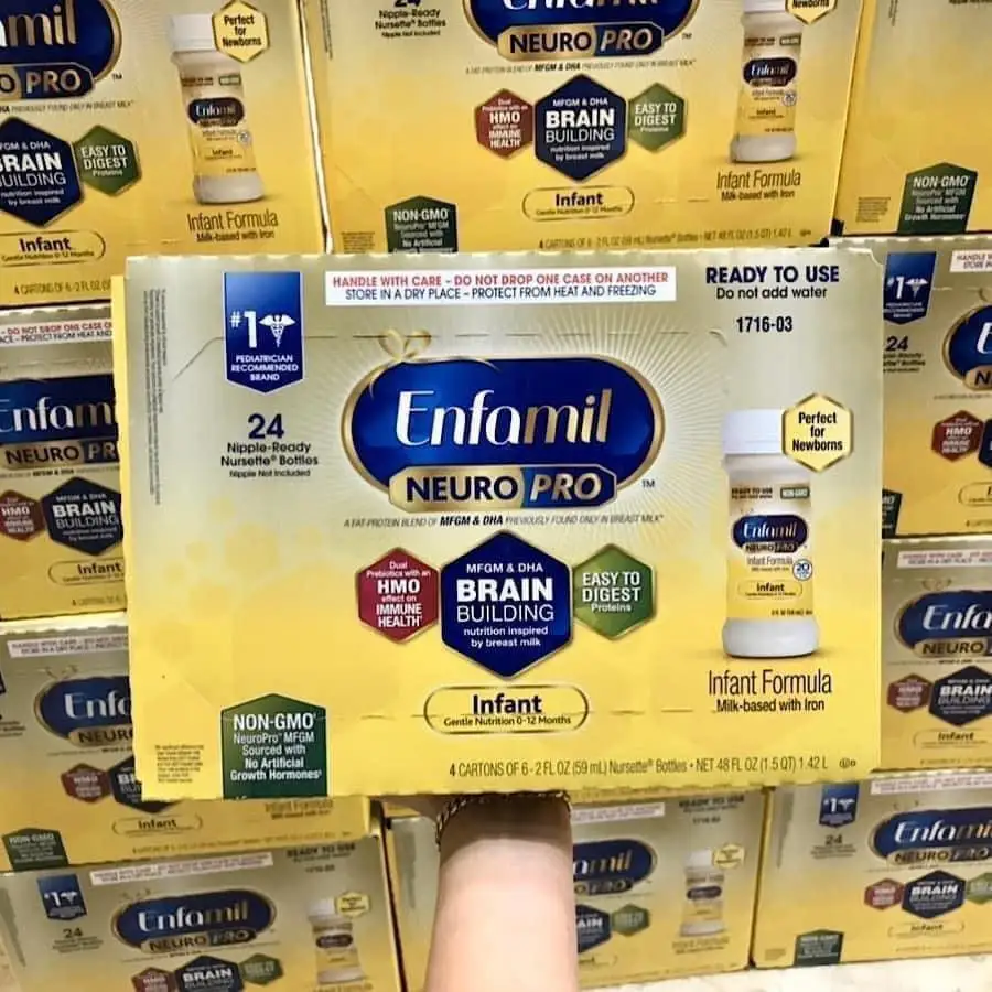 Baby Formula Baby Milk Powder Power Item Packing Target Packaging Food Organic Dairy Feature Weigh