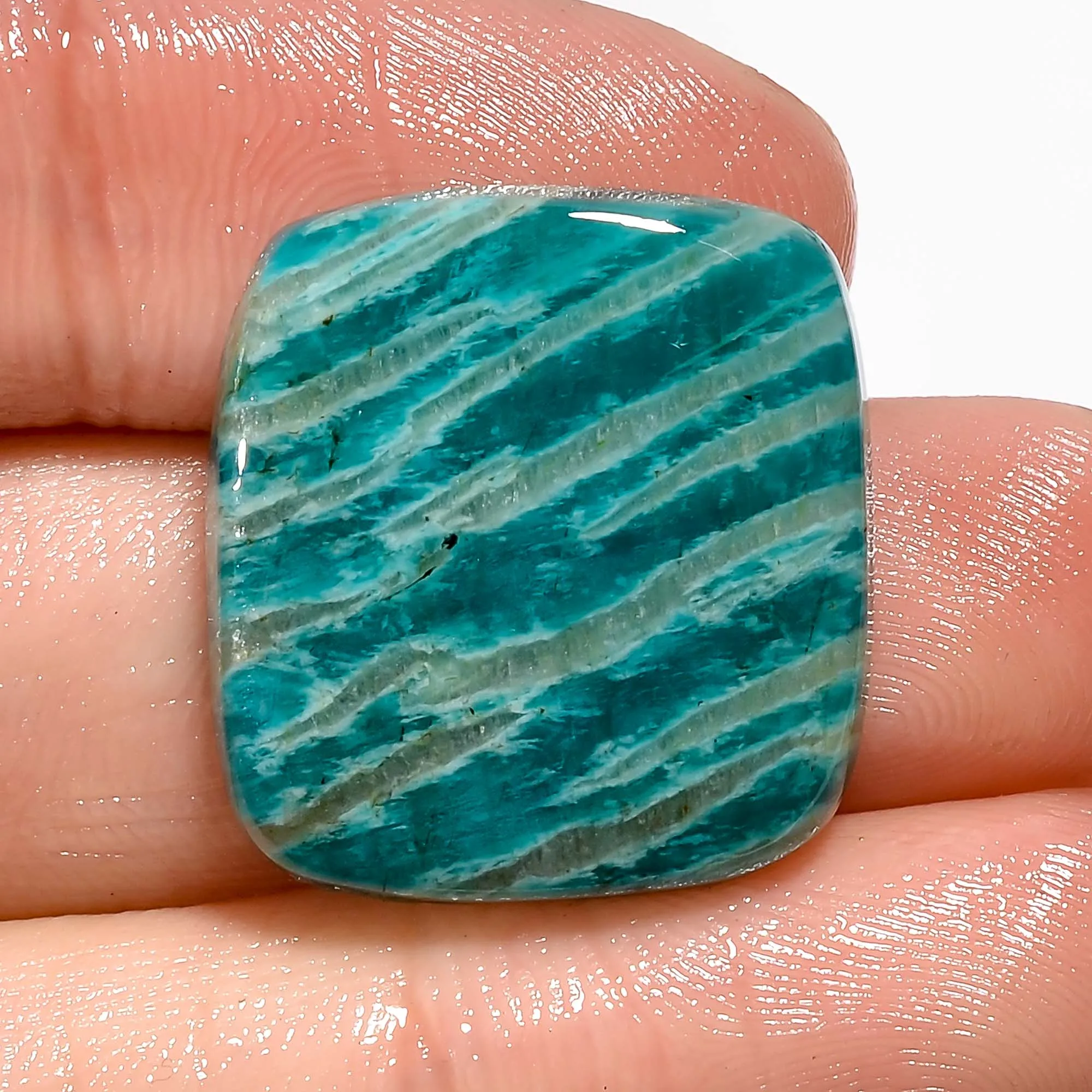 wholesale price Natural round shape Loose Gemstone Multi Amazonite cabochon