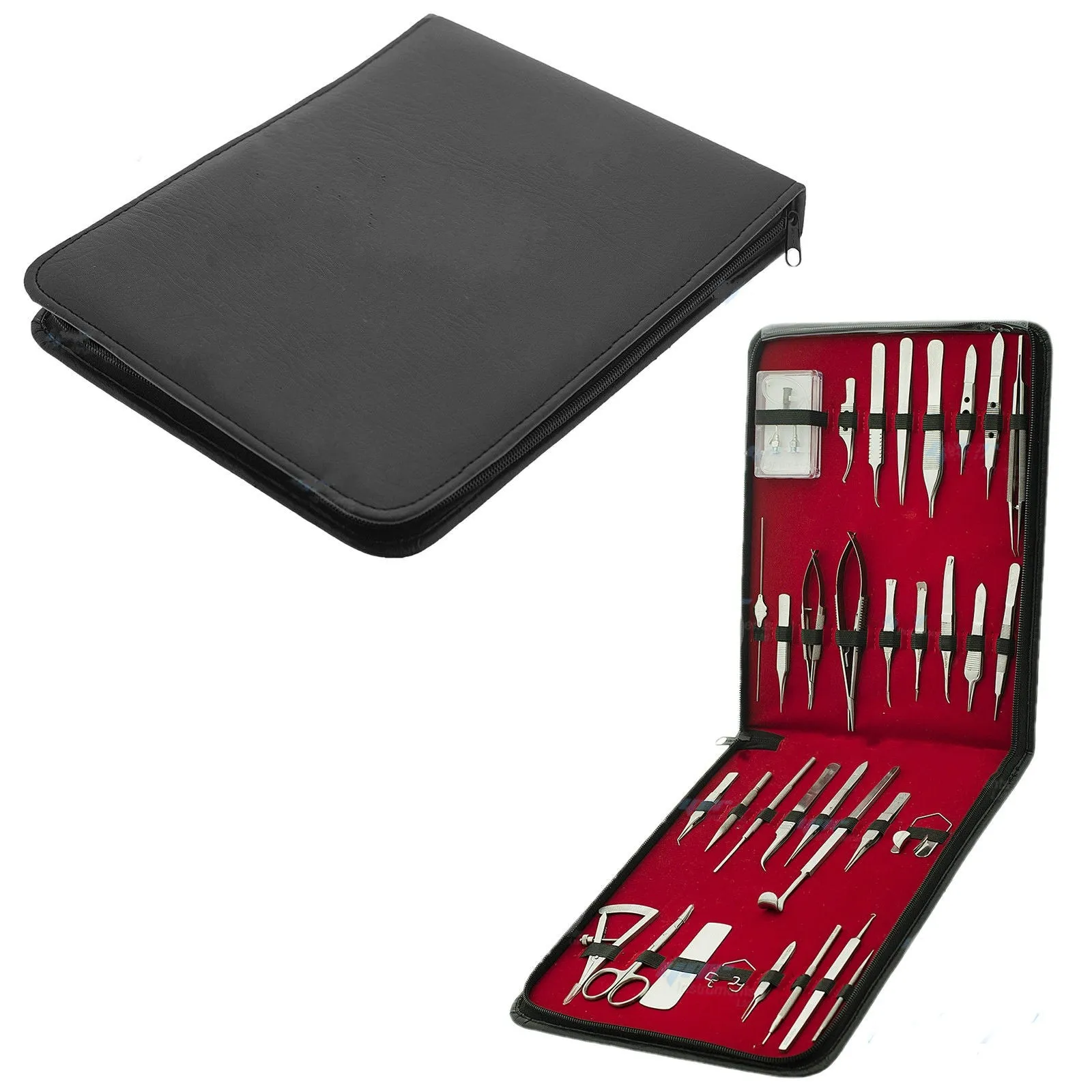 Ophthalmic Instruments Set Of 33 Pieces Ophthalmic Cataract Eye Micro Medical Surgery Stainless Steel CE Approved ISO