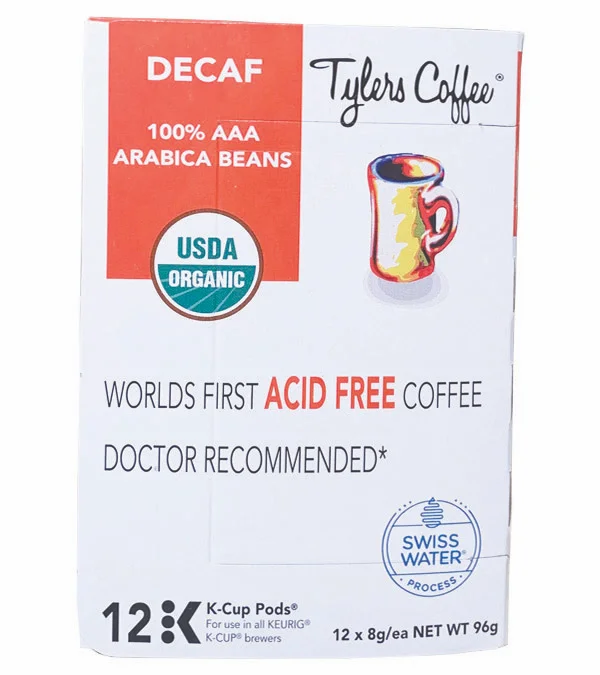 Decaf Single Serve Cups ((16 ct.)) | Tylers Coffee