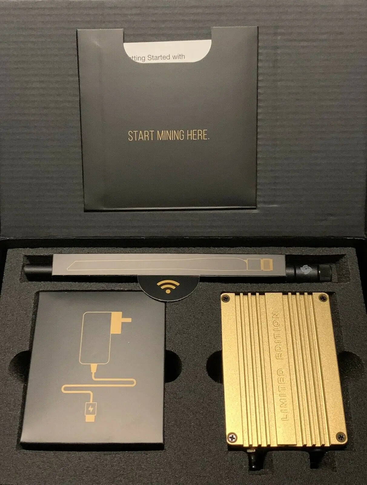 MNTD Goldspot Helium Hotspot Miner 8GB US 915 MHz - In Hand - Free Shipping!