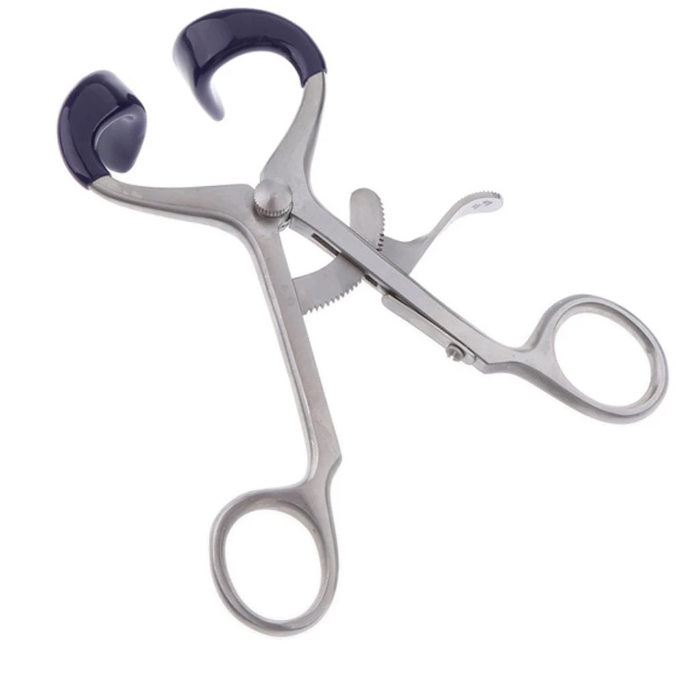 Pakistan Manufacture Dental Mouth Gag 5.5 With Black Rubber Coated Dental Molt Mouth Gag