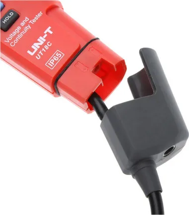 UNI-T UT18C Voltage and Continuity Tester 0~690V AC/DC Voltage Tester LCD Display Auto Range IP65 Waterproof Meter
