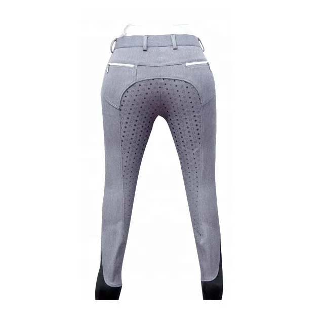 Джинсовая ткань силиконовый принт Jodhpurs бриджи
