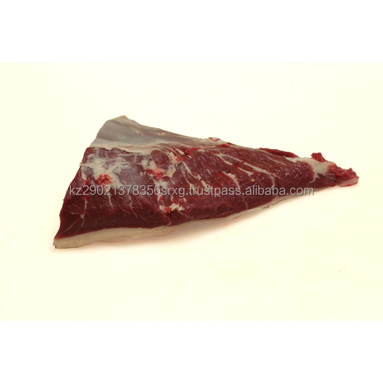 Best quality beef meat loin steak Picanha favorite steak of sophisticated meat eaters highest degree of marbling food