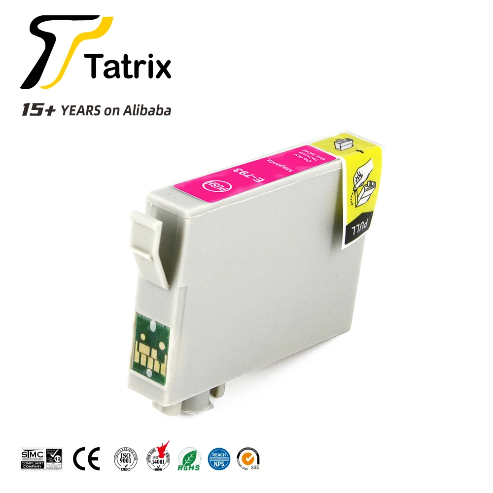Цветной совместимый чернильный картридж Tatrix T0791 T0792 T0793 T0794 T0795 T0796 для принтера Epson Stylus Photo 1400 PX830FWD