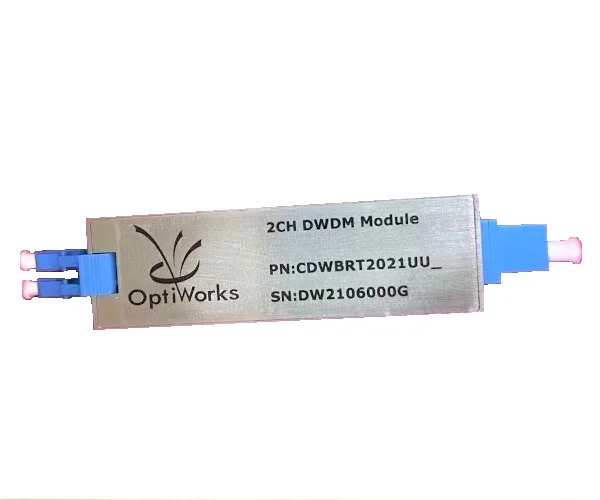 
8Channel Ultra-Compact Wavelength Division Multiplexer Module 100G/200GHz for DWDM System 