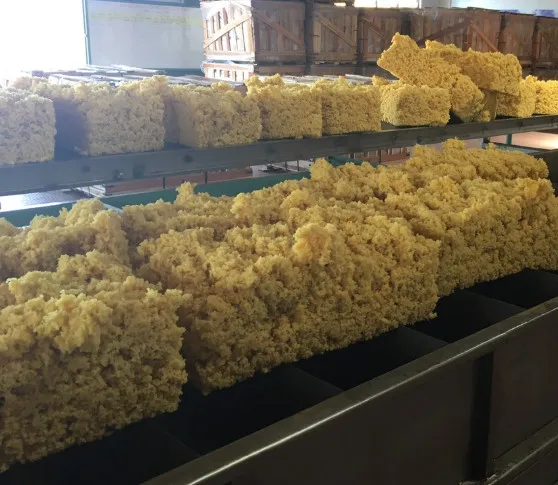 Желтый натуральный каучук Svr3l Натуральный Необработанный