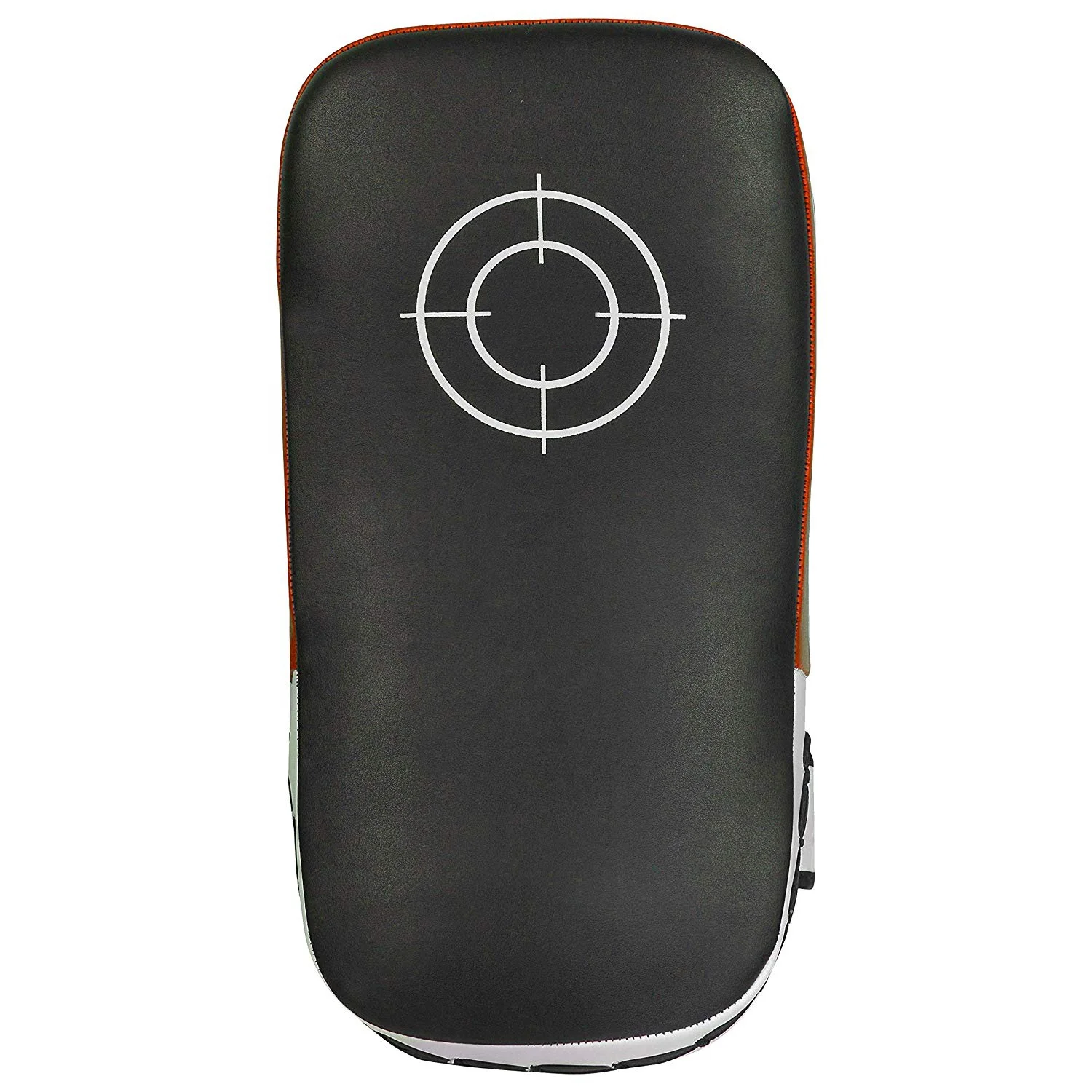 Professional boxing maker kick genuine leather kicking punch pad muay thai foot target combat focus boxing pads kick pad custom