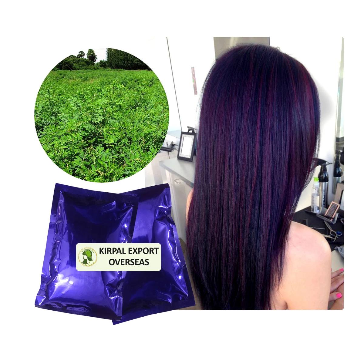 Indigo Powder Chemical Free Hair Colors Maker From India