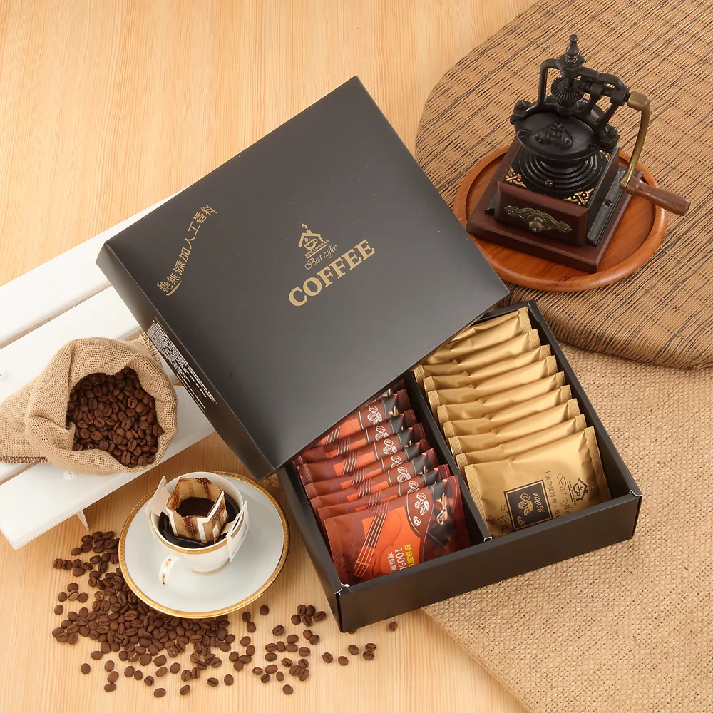 Black Gold Classic Yirgacheffe 100% Arabica Ground Drip Coffee Gift Set