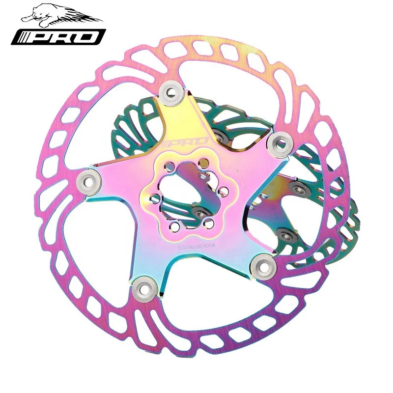 IIIPRO mountain bicycle colorful floating disc 140/160/180/203mm six pin disc brake bike bicycle disc brake