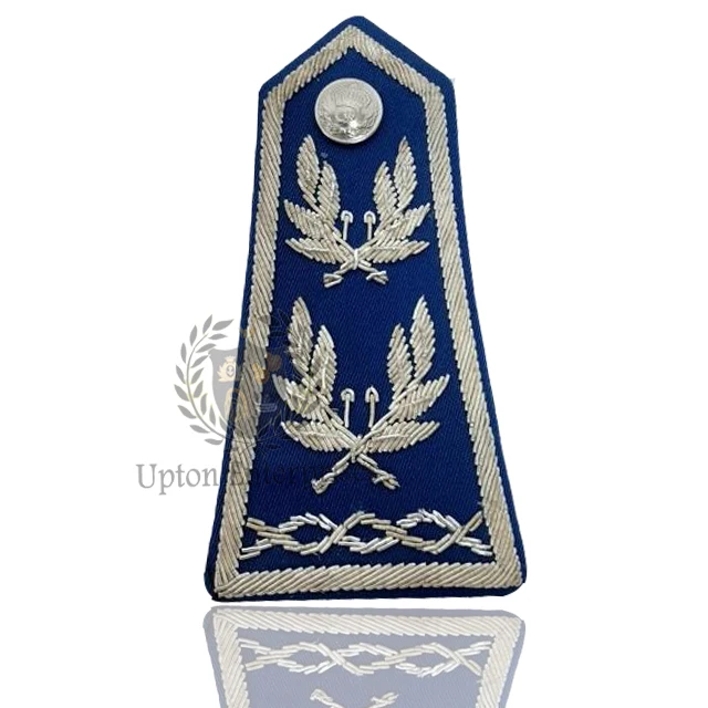 
Hand Embroidery Bullion Wire Epaulettes Shoulder board High Quality Material / shoulder epaulettes 